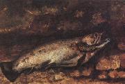 Gustave Courbet The Trout Sweden oil painting reproduction